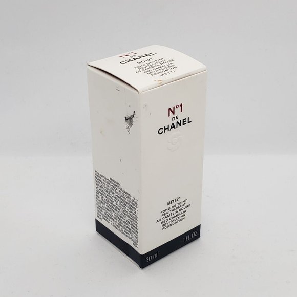 Chanel No.1 de CHANEL Red Camelia Revitalizing Foundation BD121 New - Picture 3 of 3